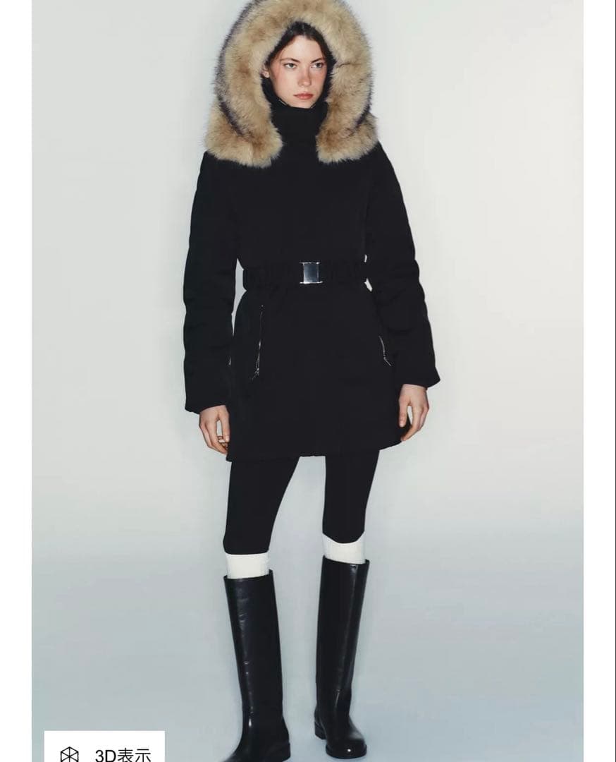 ト*コ様 タグ付き新品★ZARAのフラットリアルレザーブーツ★39★25.3cm