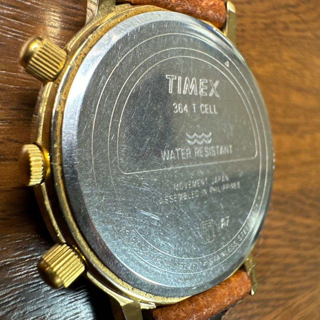 TIMEXタイメックス 364T CELL サン&ムーン トリプルカレンダー - メルカリ
