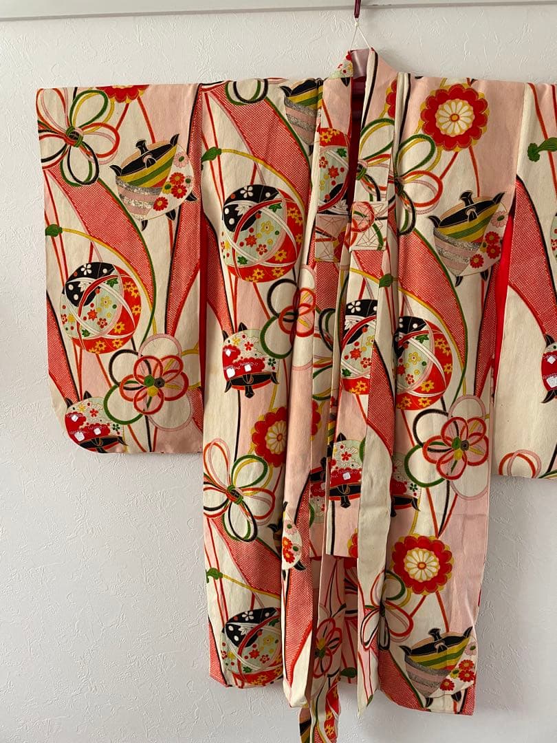 七五三　5歳　正絹　お着物セット