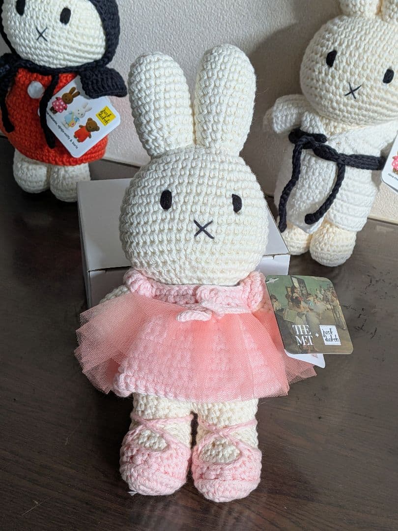 ミッフィー エドガー・ドガ ダンス教室METコラボJUST DUTCHあみぐるみ