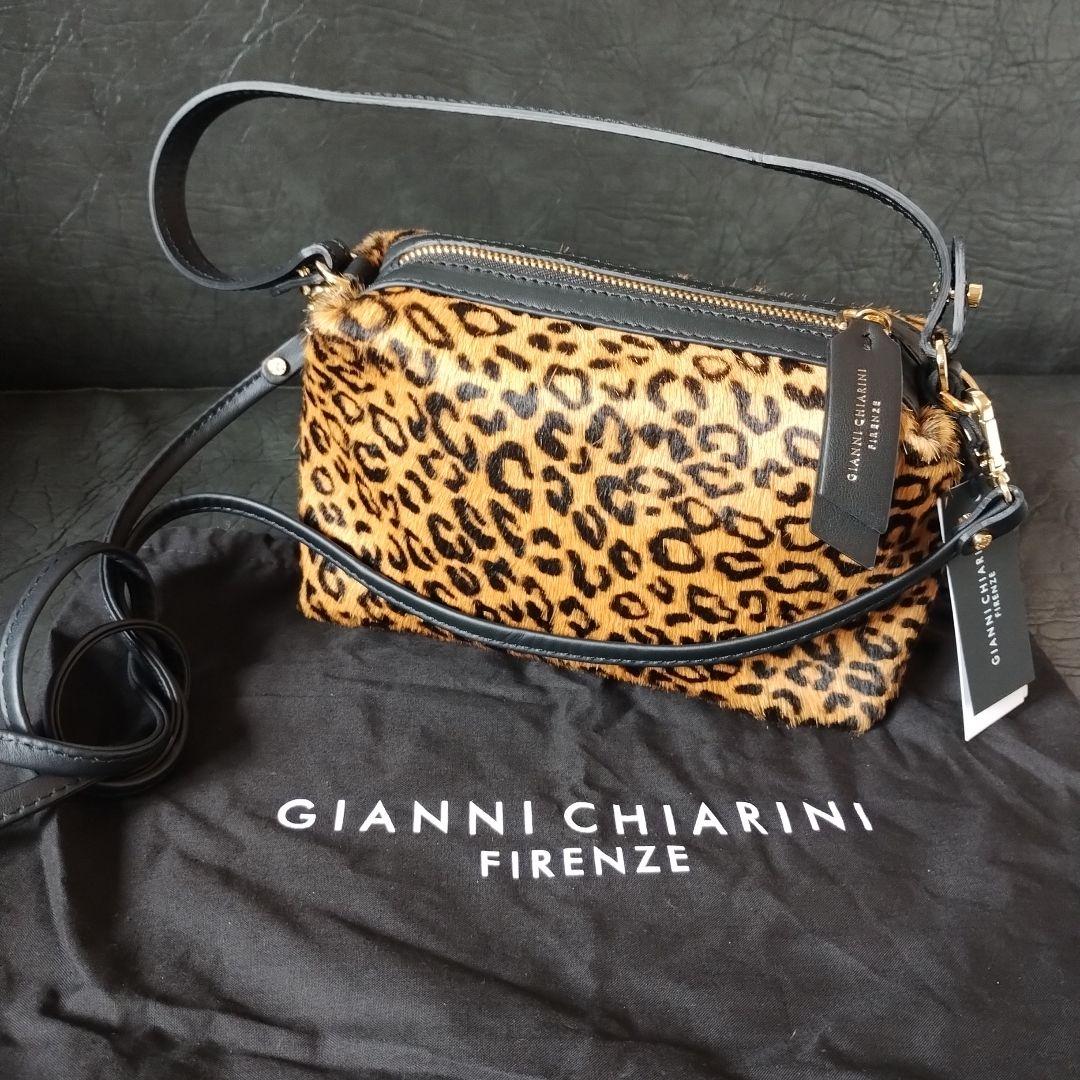 GIANNI CHIARINI レオパード バッグ 中古・古着通販】GIANNI CHIARINI (ジャンニ キアリーニ) レオパード柄