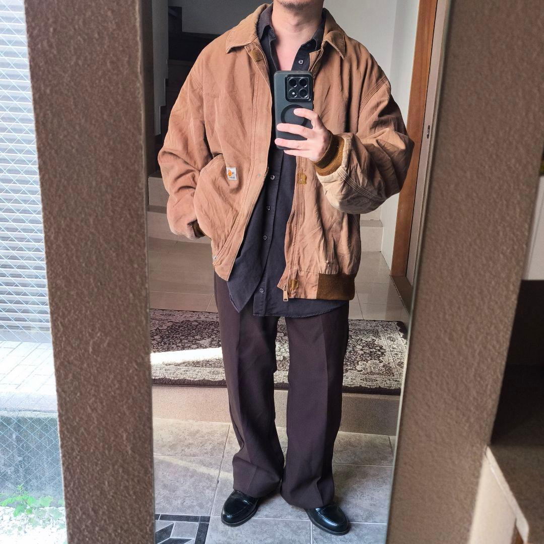 Carhartt FR カーハート 難燃 ダックジャケット/ブラウン - メルカリ