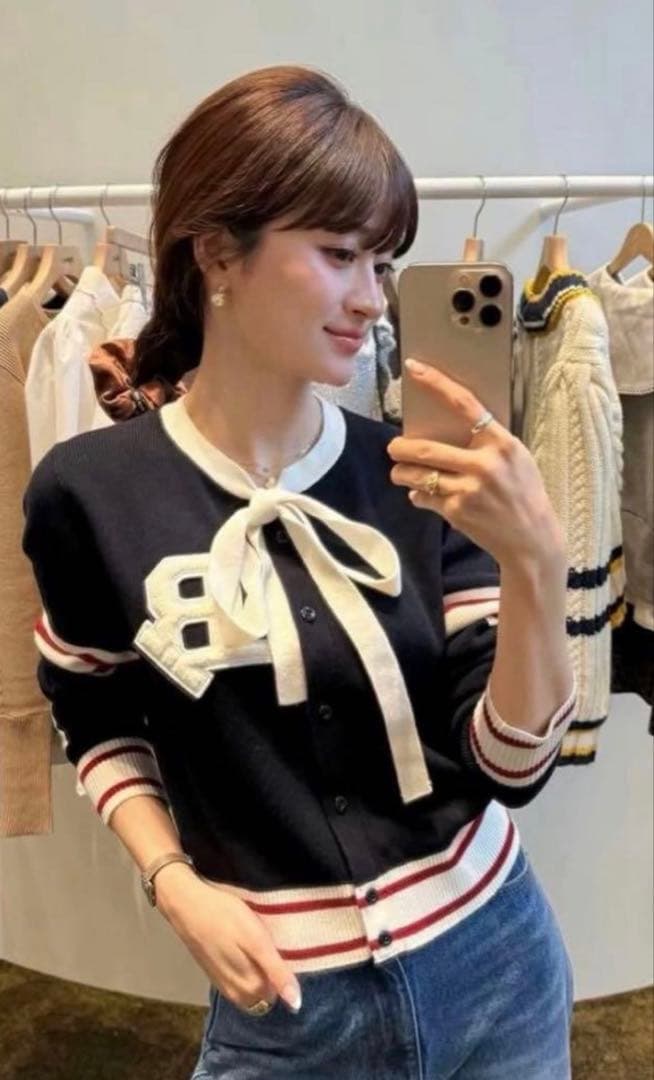 正規品】 Bibiy B. CLUB TIE CARDIGAN⭐️ - メルカリ