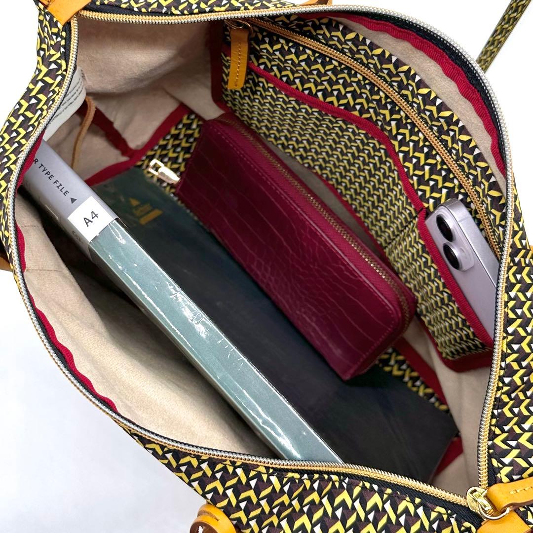 ほぼ未使用✨ロベルタピエリ TATAMI トートバッグ 肩掛け SUN A4