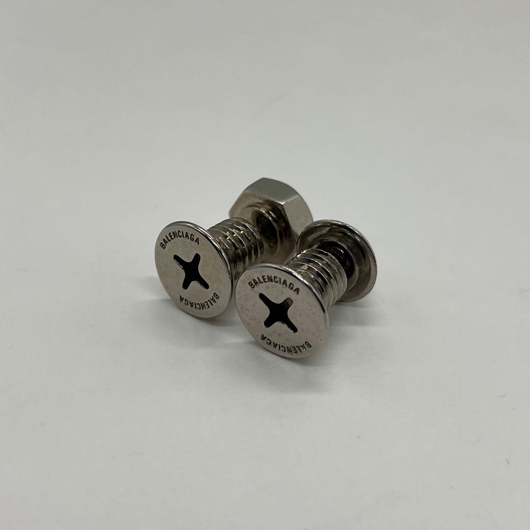 バレンシアガ BALENCIAGA スクリュー ボルト ピアス 希少 BALENCIAGA(バレンシアガ) ガレージ スクリュー ボルト プラスネジ