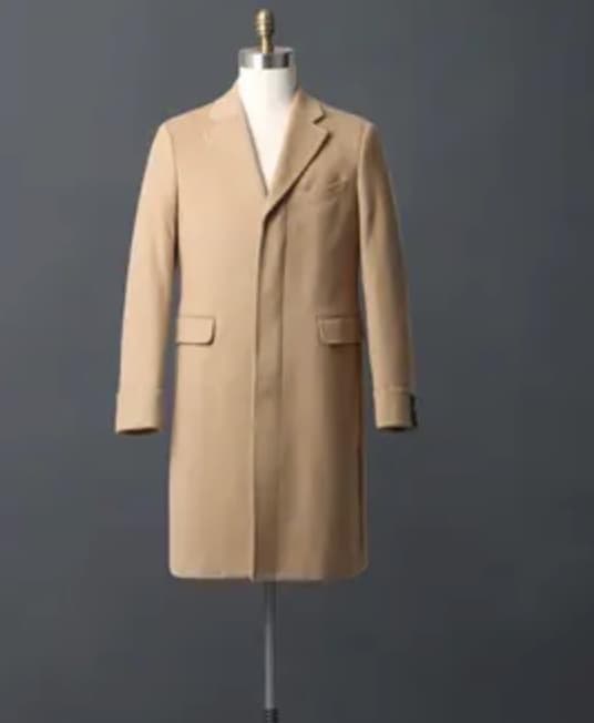 ユニバーサルランゲージ ピュアカシミヤビーバーシングルチェスター