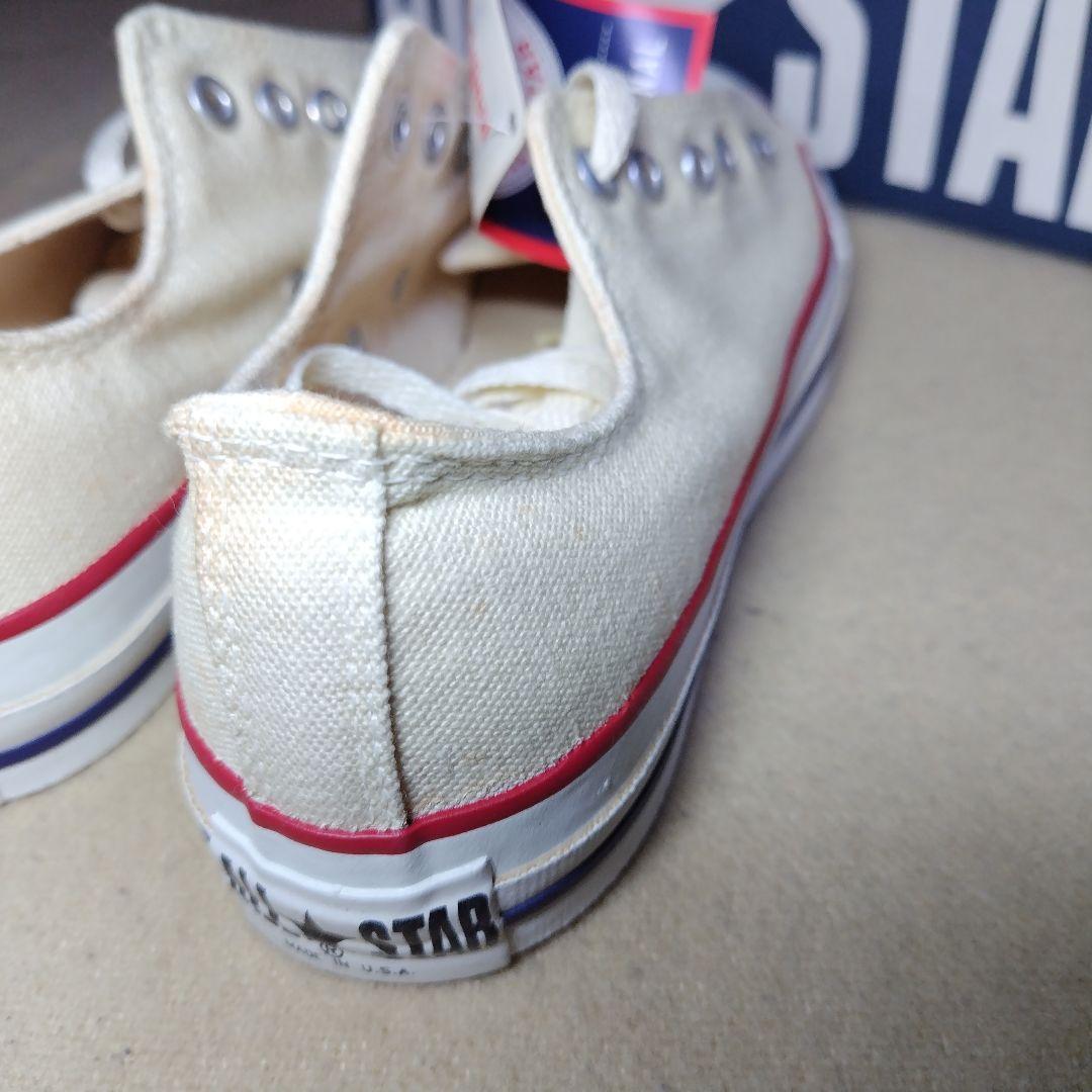 コンバース オールスター LOW USA製 デッドストック US8 26.5cm