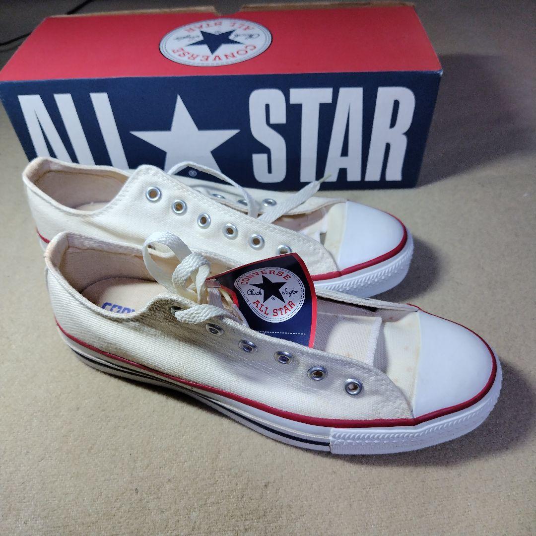 コンバース オールスター LOW USA製 デッドストック US8 26.5cm
