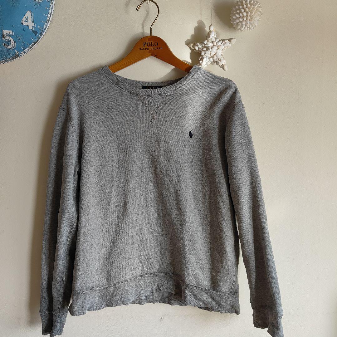 Polo Ralph Lauren グレー スウェット - メルカリ