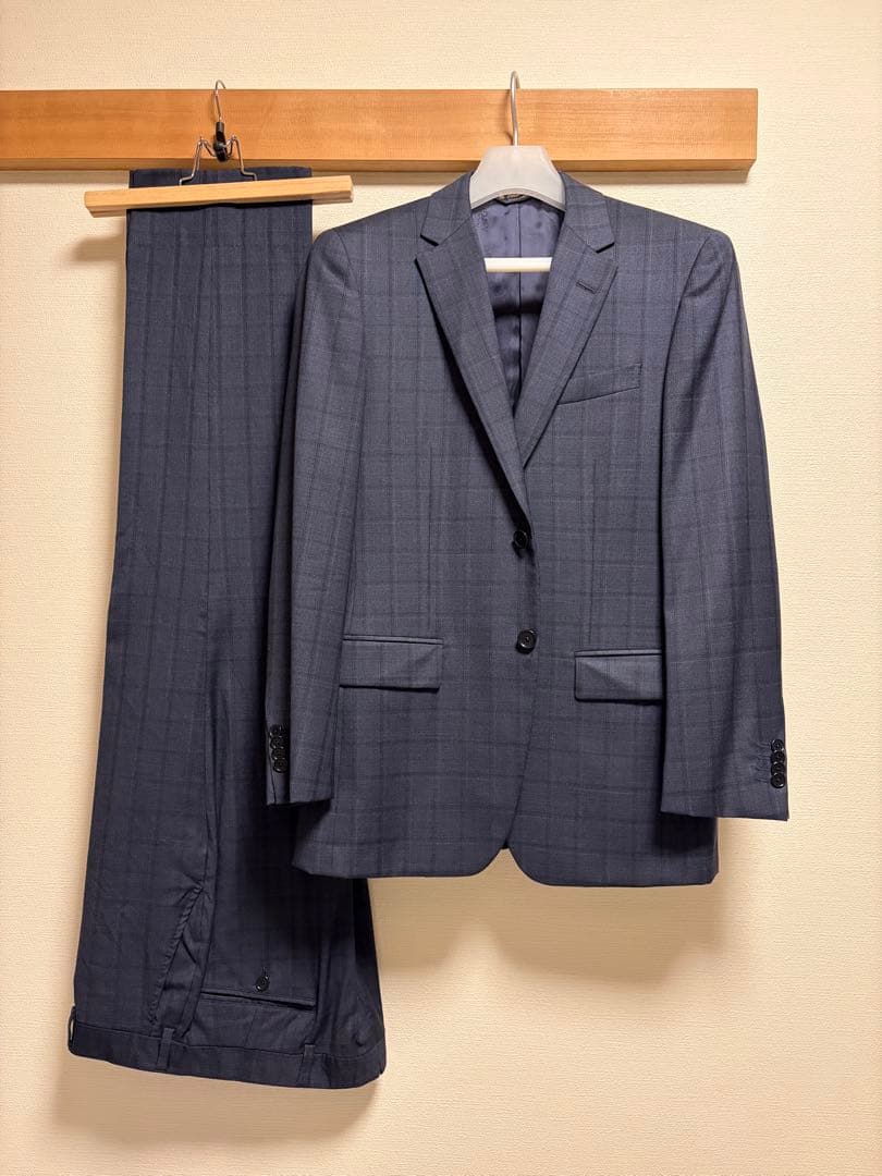 ブルックスブラザーズ スーツ セットアップ SAXXON ネイビーL