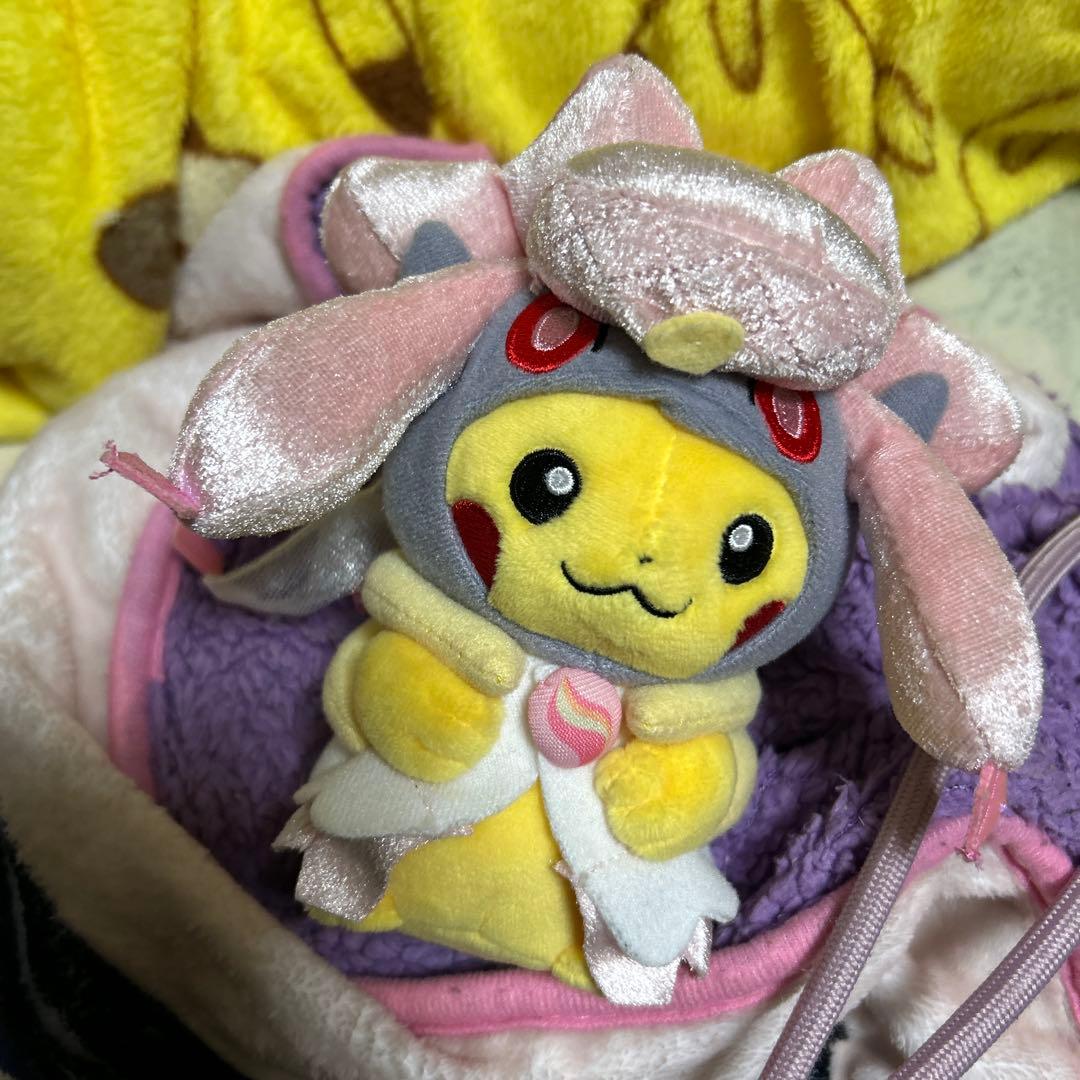 ディアンシーピカチュウ ぬいぐるみマスコット Amazon.co.jp: ポケモンセンターオリジナル マスコット メガディアン