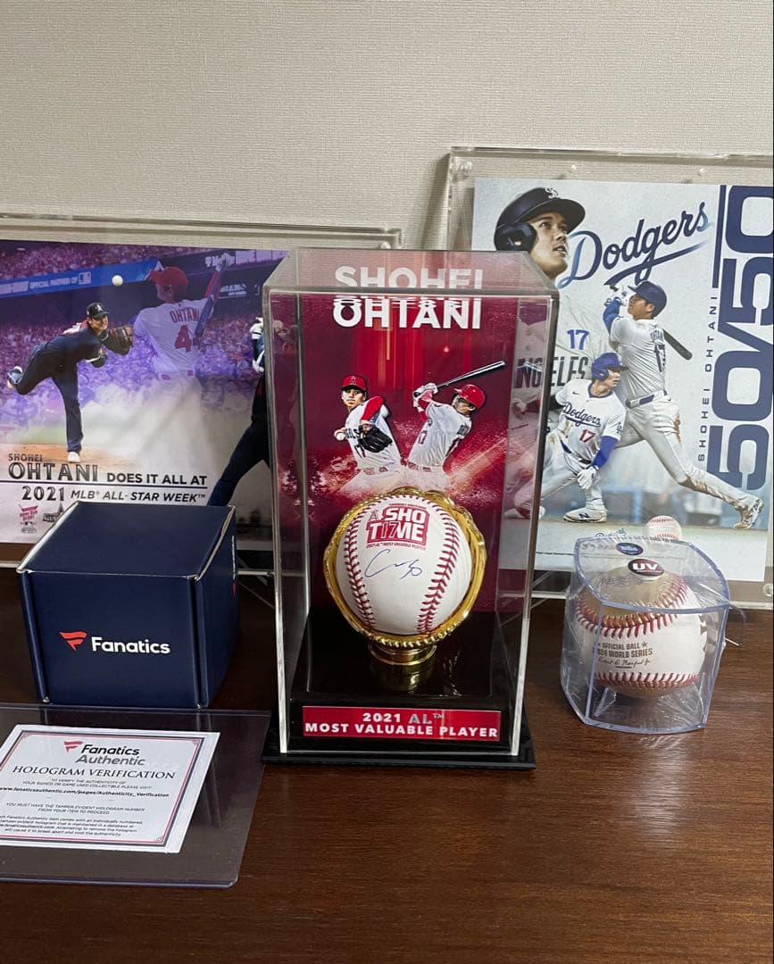 【S】大谷翔平 直筆サインボール MLB公式&Fanaticsホログラム 大谷翔平 直筆サインボール MLB Fanatics ホログラム - メルカリ