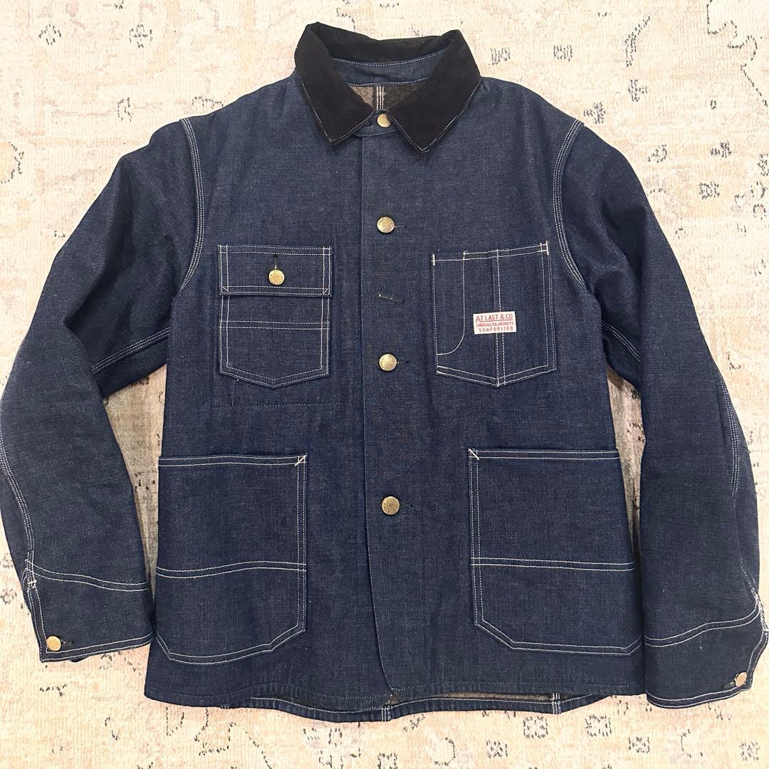 At Last&co. アットラスト デニムブランケットカバーオール - メルカリ