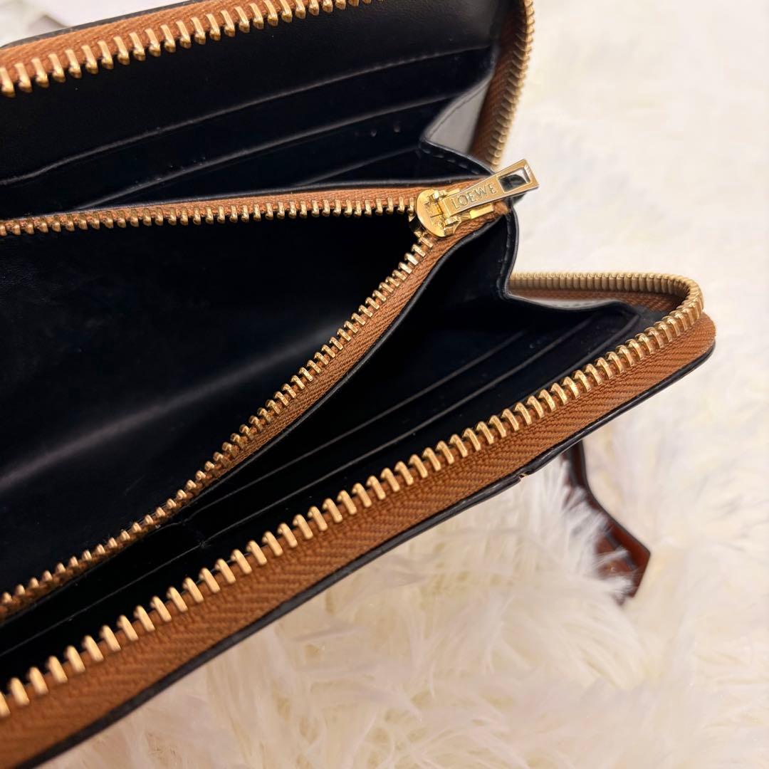LOEWE ロエベ パズル レース ジップ アラウンド ステッチ 長財布