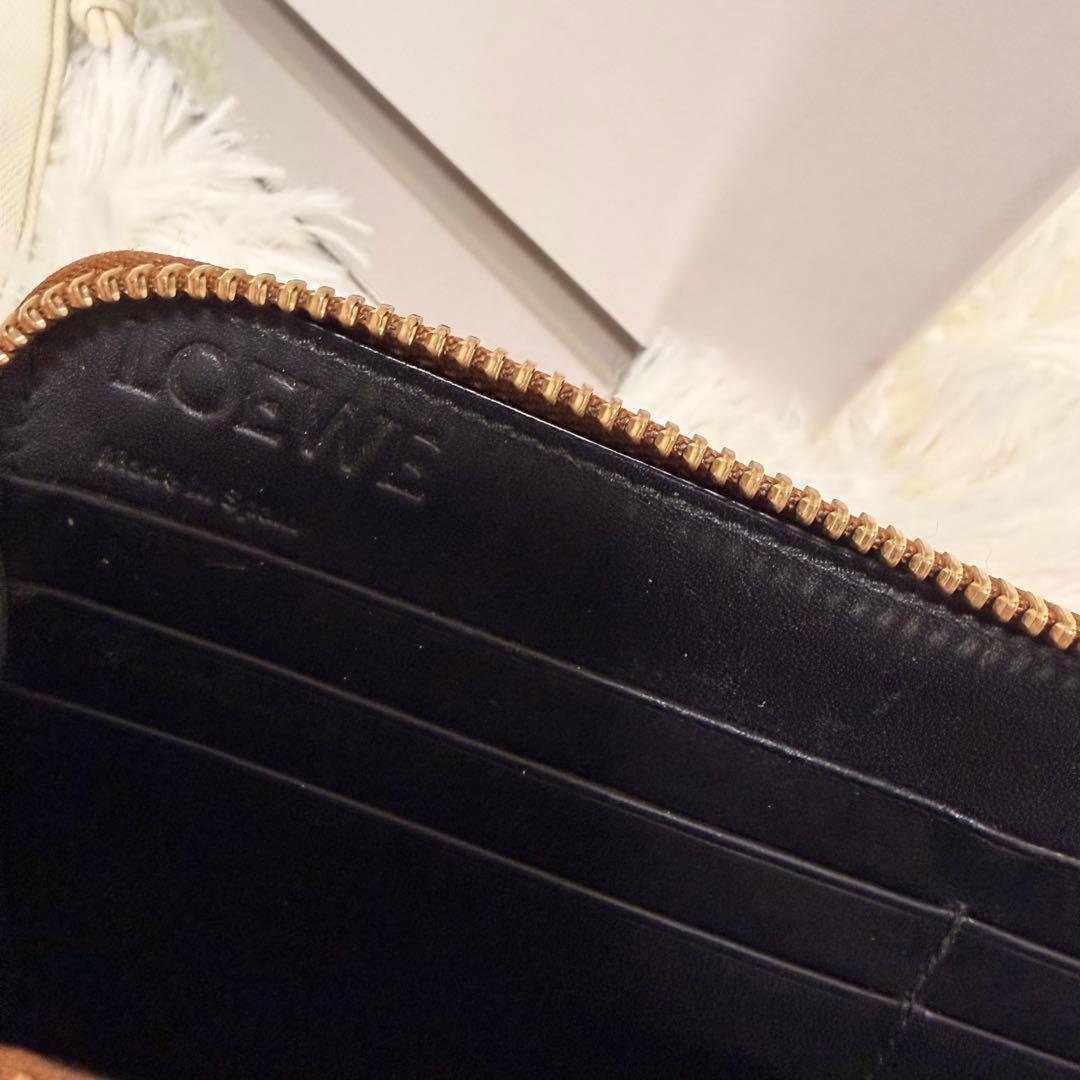LOEWE ロエベ パズル レース ジップ アラウンド ステッチ 長財布
