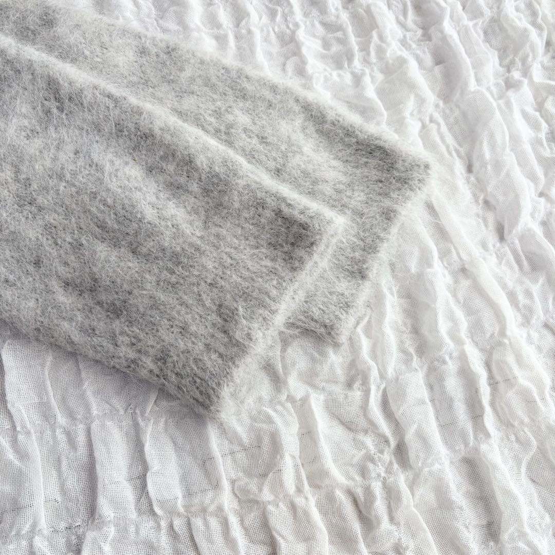 【1度着用のみ美品】 ジプソフィア アルパカシャギープルオーバー 近年モデル