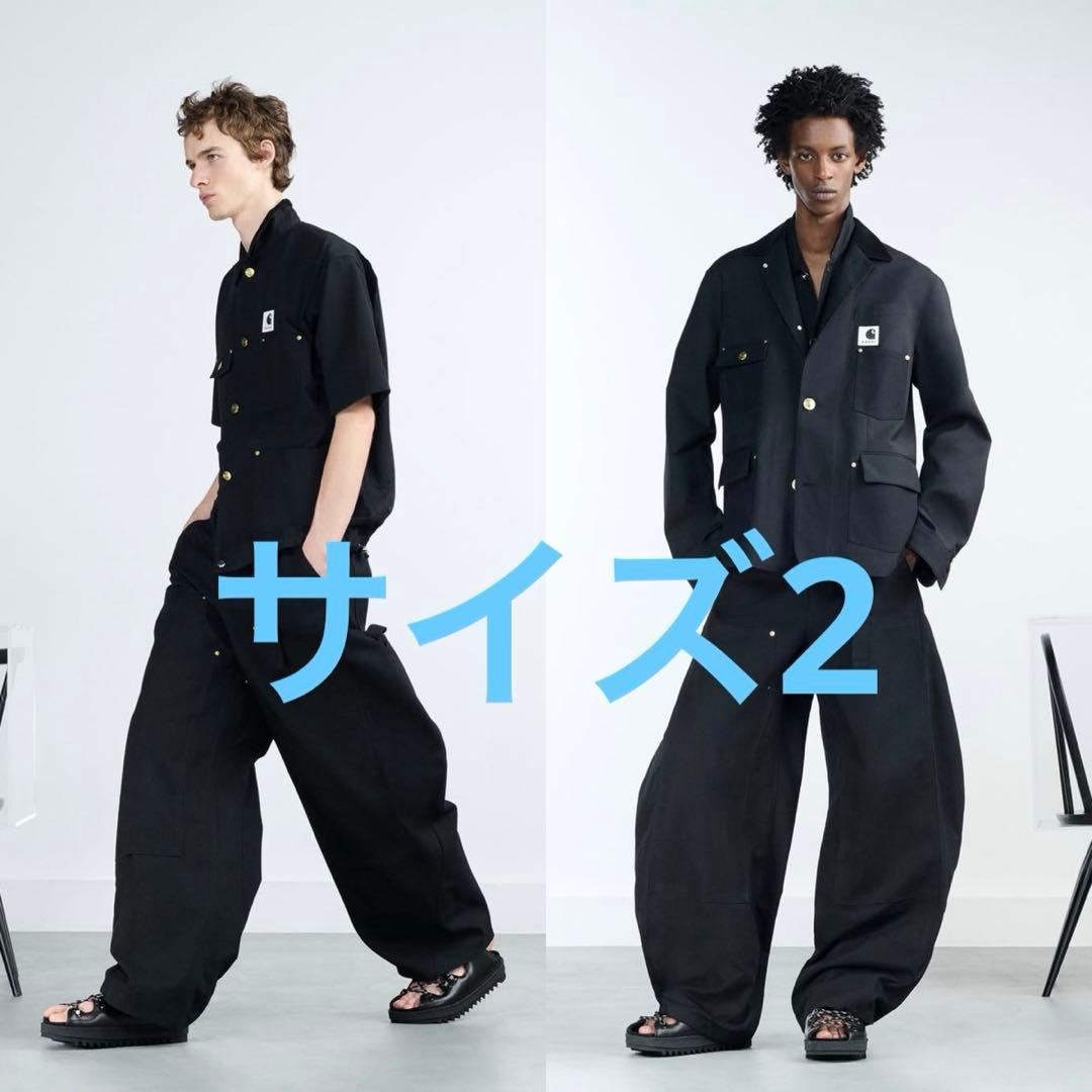 26ss新作】sacai × carhartt Duck Shirt - メルカリ