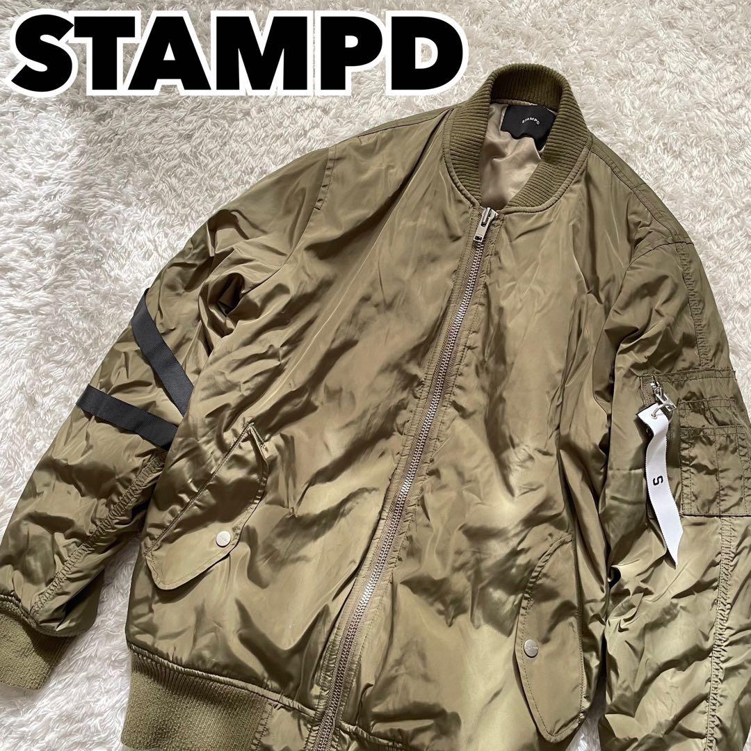 レア】STAMPD 藤原基央 スタンプド MA-1 ボンバージャケット カーキ