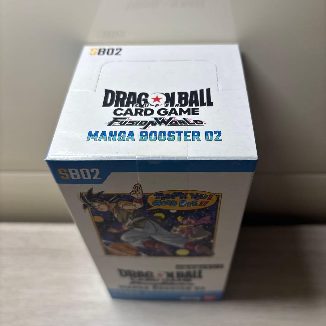新品未開封】ドラゴンボール テープ付き MANGA BOOSTER マンガ02