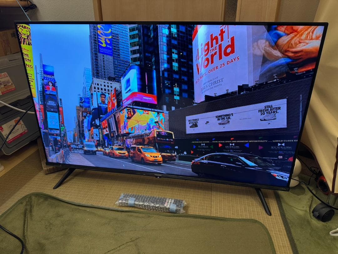 ハイセンス hisense 43型　スマートテレビ 43E6G　21年製極美品！