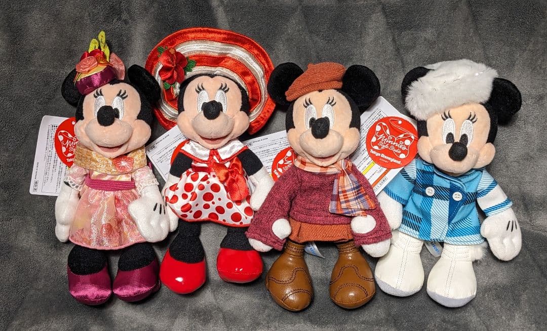 ミニーのスタイルスタジオぬいぐるみバッジ - メルカリ