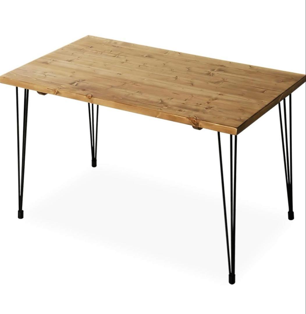 ロウヤ　ダイニングテーブル　作業テーブル　120×70 Amazon.co.jp: LOWYA ロウヤ ダイニングテーブル 単品 リビング