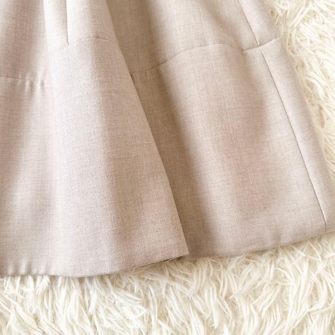 フォクシー✨レディブーケ ワンピース ノースリーブ グレージュ 定価14