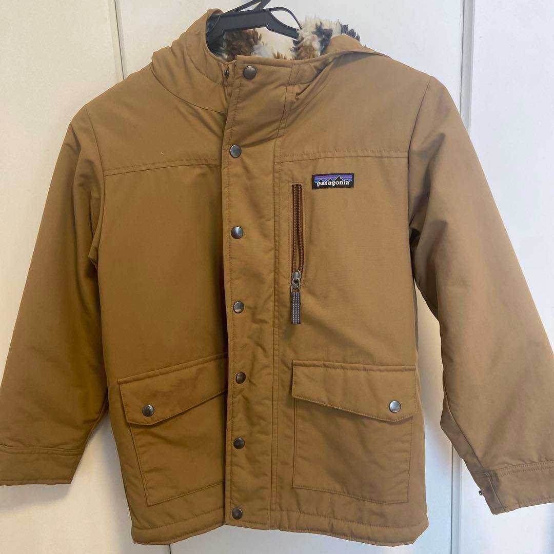 Patagonia フードジャケット S ブラウン インファーノ ノースフェイス