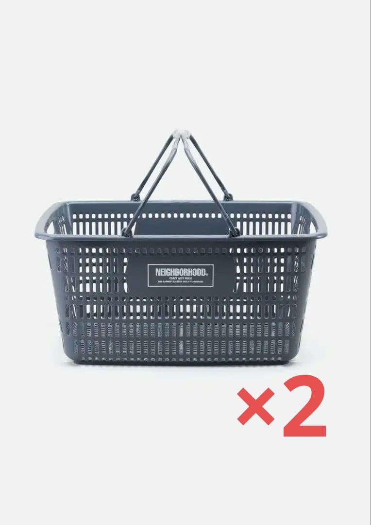2個セット NEIGHBORHOOD LOGO BASKET バスケット | 激安通販のイーサプライ