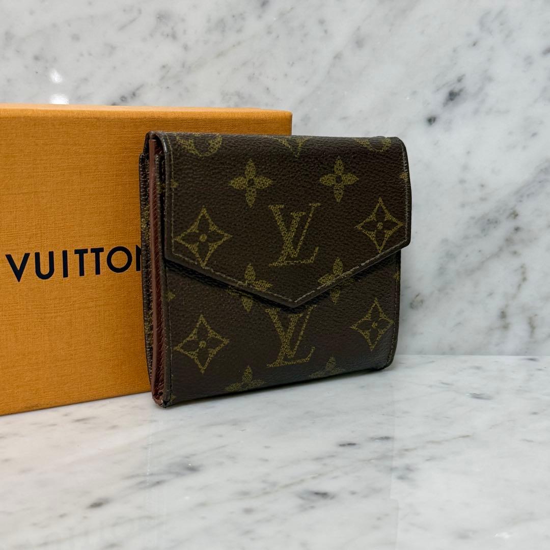 LOUIS VUITTON ルイヴィトン 二つ折り財布 モノグラム LETTER - メルカリ