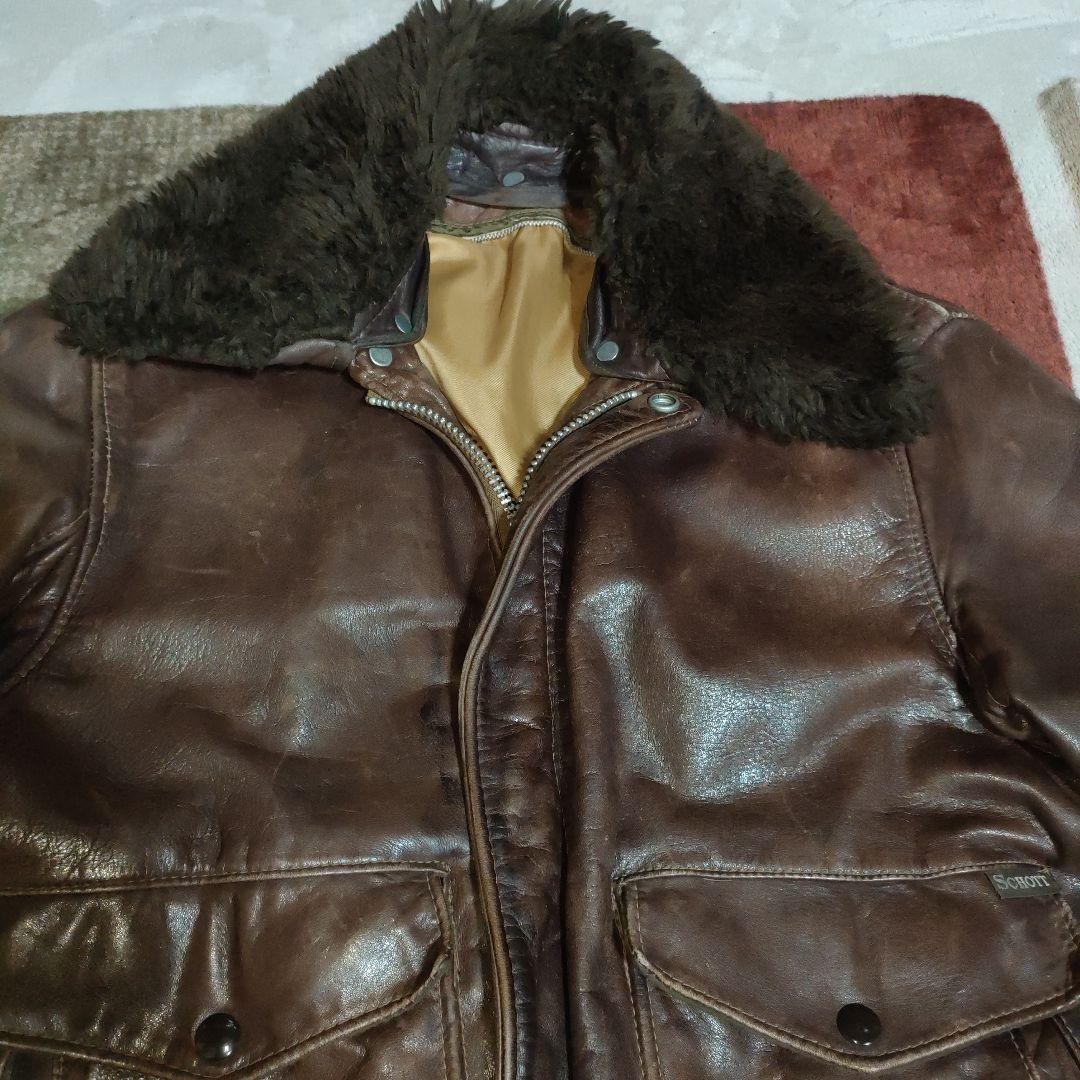 専用良品人気Schott184SM３８TALONフライトジャケットダメでも対応有 良品人気Schott184SM38TALONフライトジャケットダメでも対応有