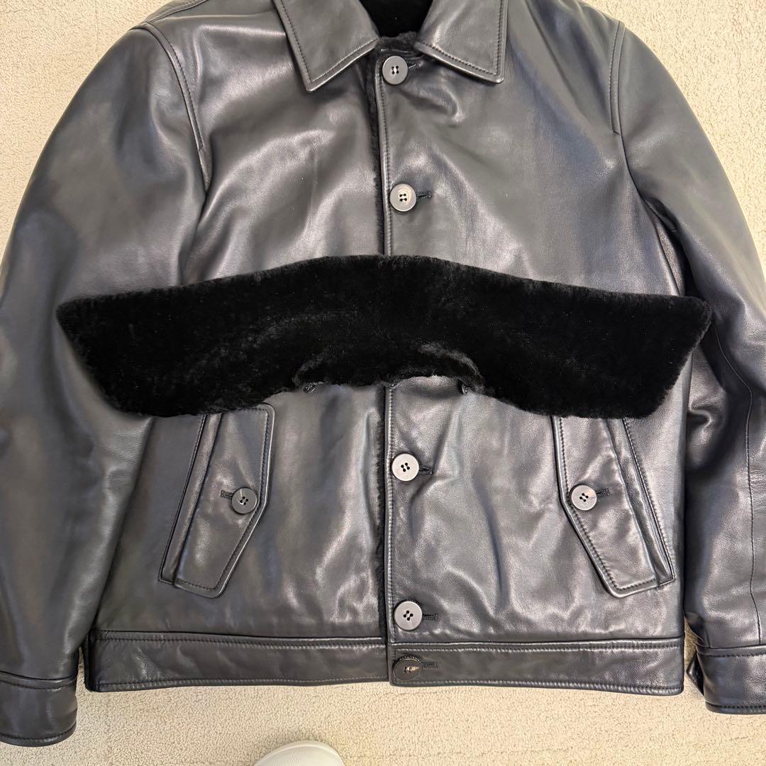 ALTACRUNA アルタクルーナ ラムレザームートンジャケット ライダース