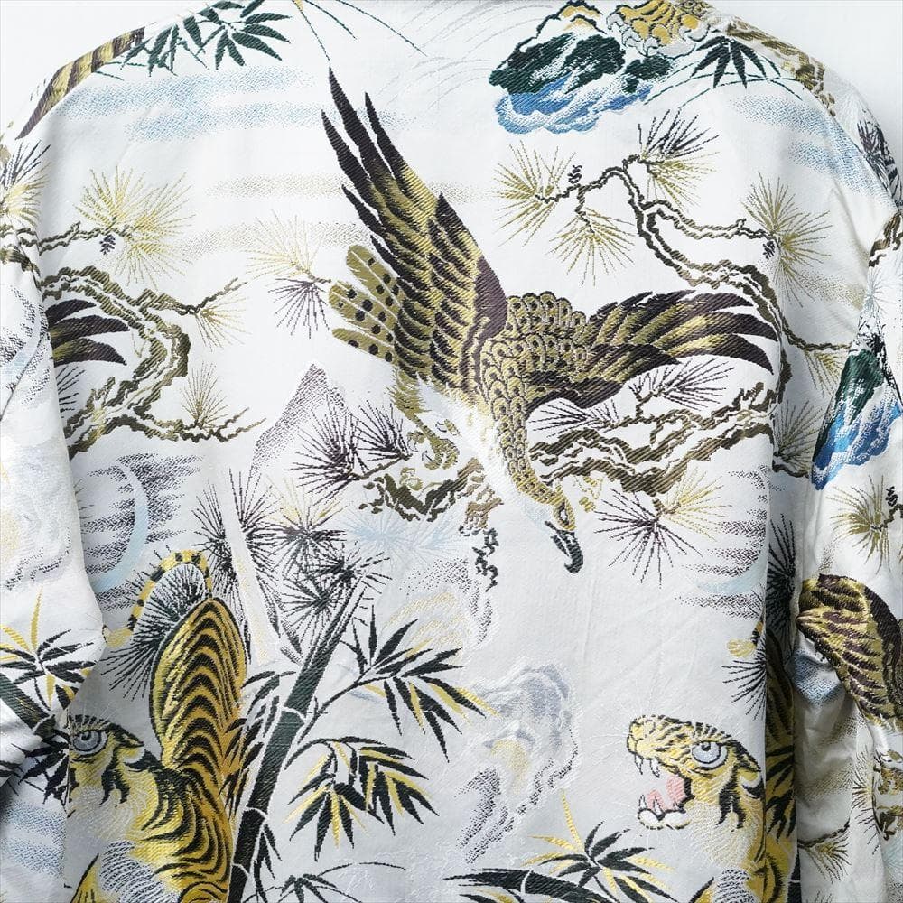 40s50s ビンテージ 西陣織 スーベニアガウン スカジャン - メルカリ