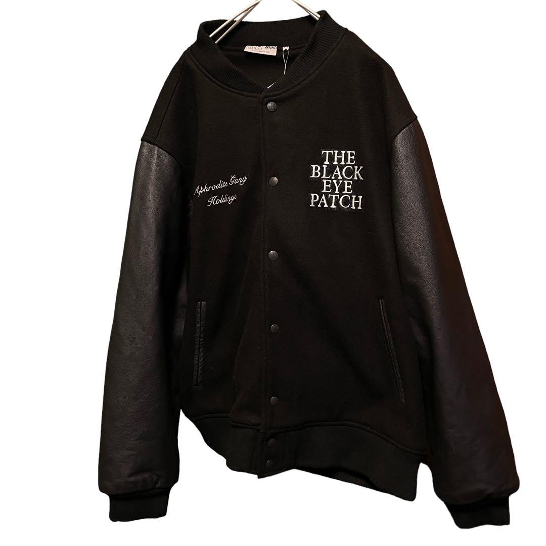 希少 ブラックアイパッチ 舐達磨 アフロディーテギャング スタジャン