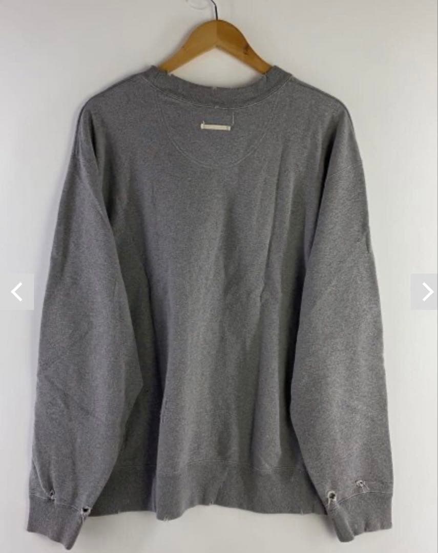 メゾンキネマ ダメージロゴスウェット Mサイズ - メルカリ