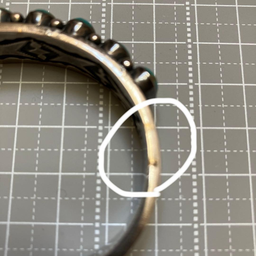 訳アリ。インディアンジュエリー ナバホ族 カーク・スミス ターコイズ