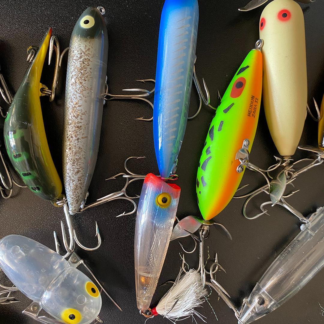 2005年代］アメリカンルアー（ヘドン他）14セット＋4ルアーおまけ付き