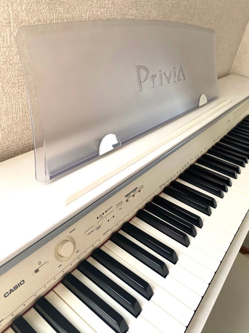 最終価格CASIO電子ピアノprivia PX-750 ホワイトピアノ 白ピアノ