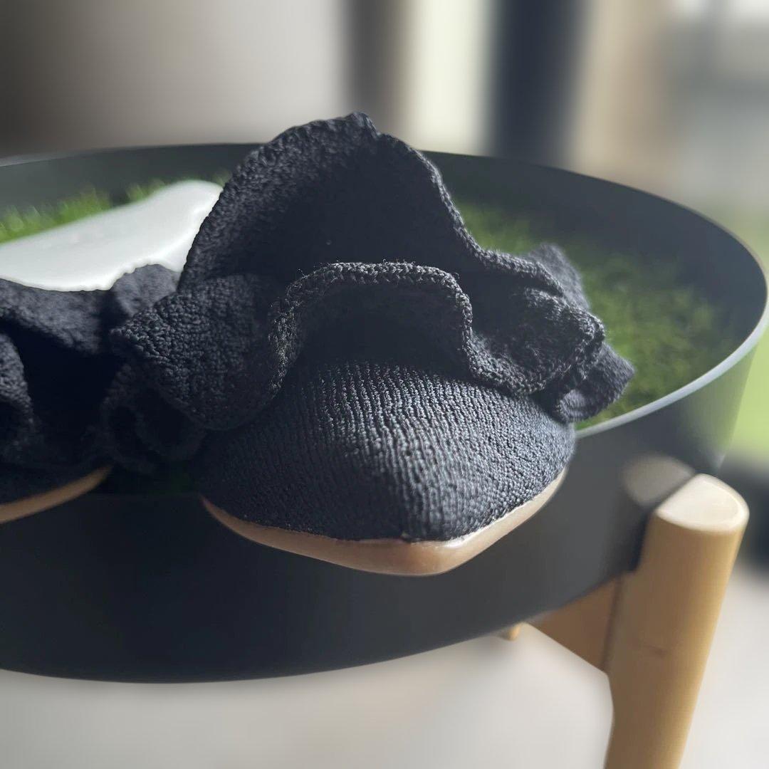 みかん様専用【美品】offen オッフェン フリルパンプス BLACK 38