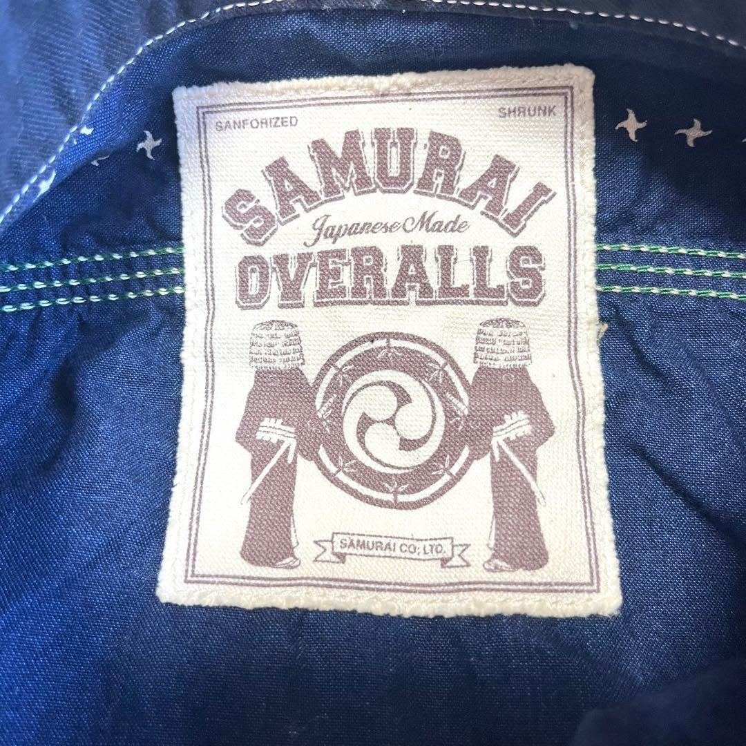 訳あり サムライジーンズ ワークシャツ 手裏剣ウォバッシュ ユニオン
