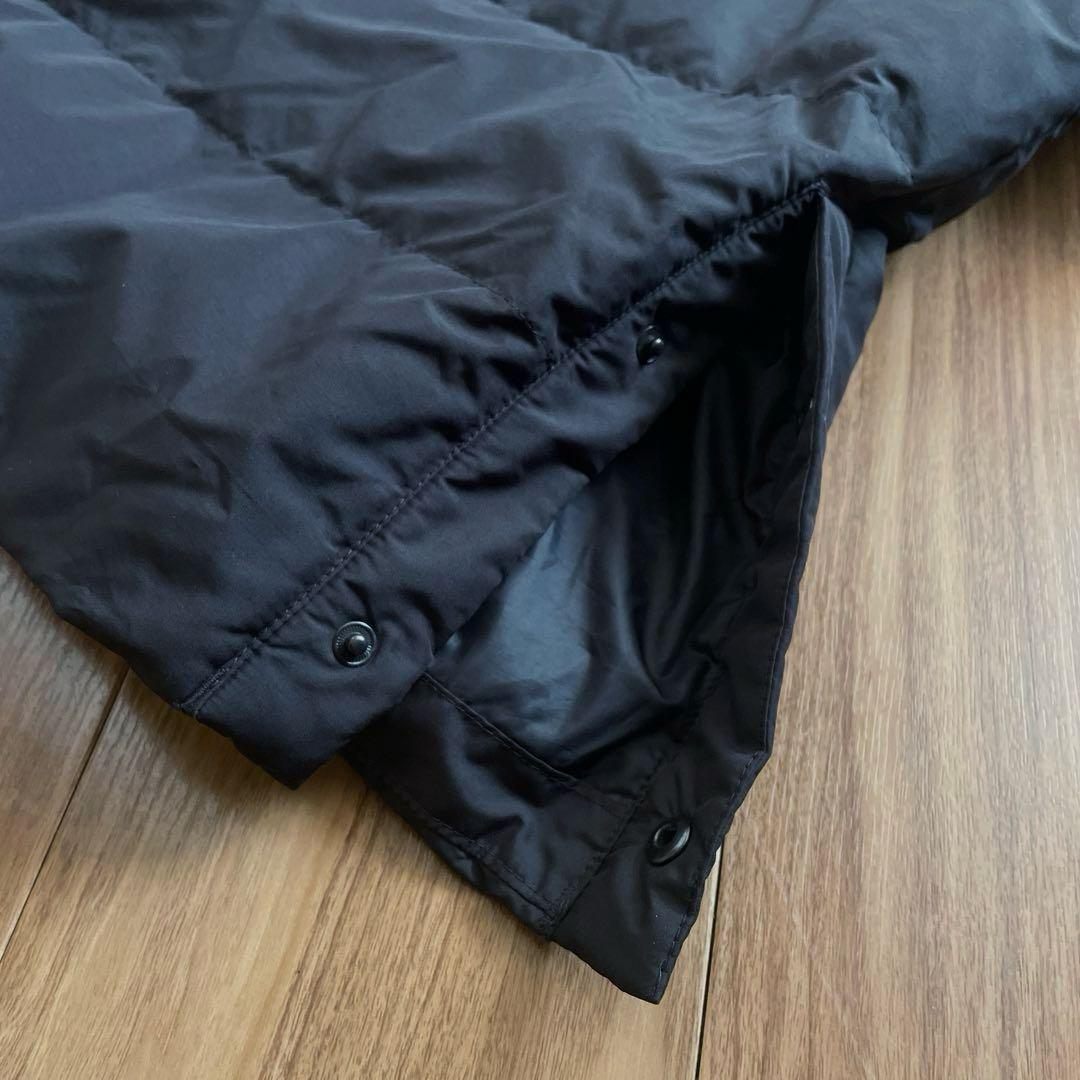 Lノースフェイス黒ブラックボンバーダウンジャケット