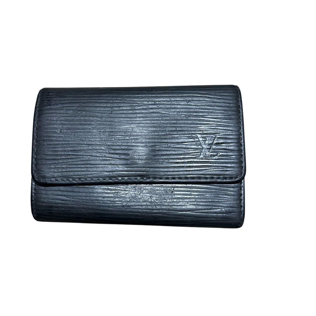 美品 エピ LOUIS VUITTON ブラック キーケース - メルカリ
