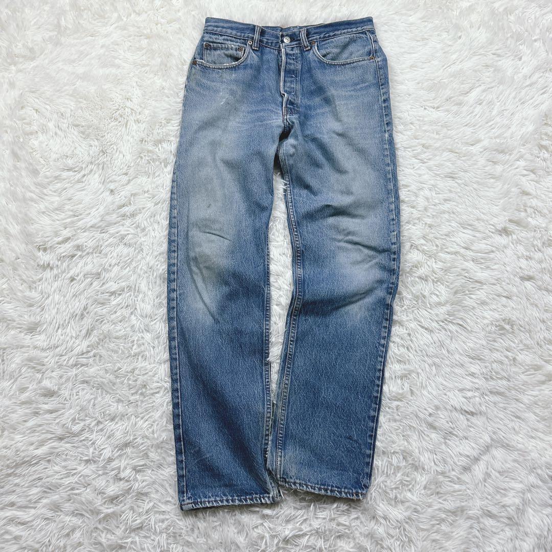 80s リーバイス USA製 501 グッドフェード 縦落ち ヒゲ W34 - メルカリ