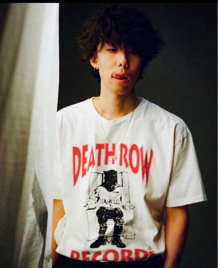 ワコマリアDEATH ROW RECORDS Tシャツ Mサイズ ホワイト - メルカリ