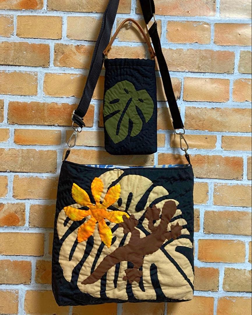 ハワイアンキルトショルダーバッグ - メルカリ