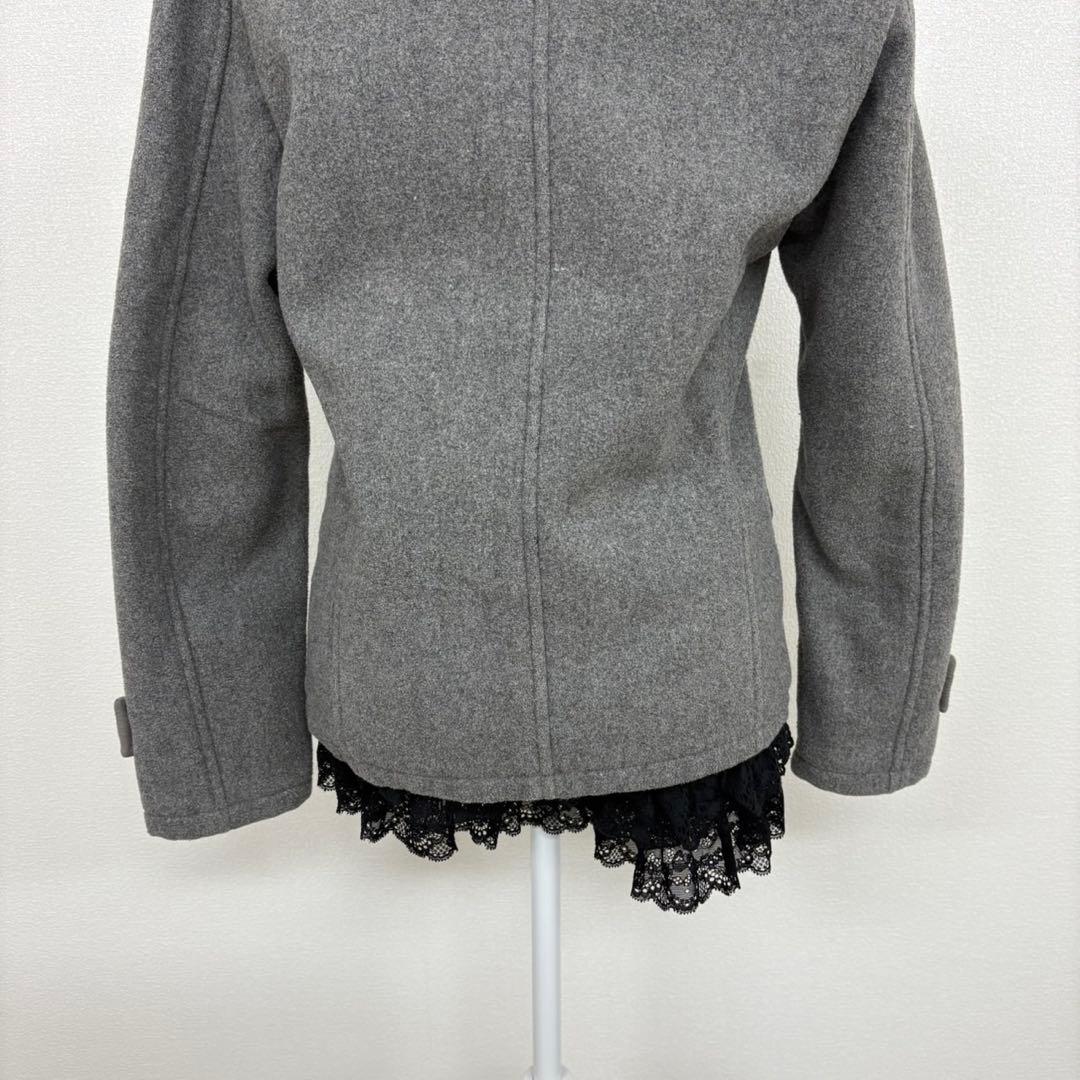 ダークコアy2k NANA 平成 ギャル ロック ウールコート ピーコート