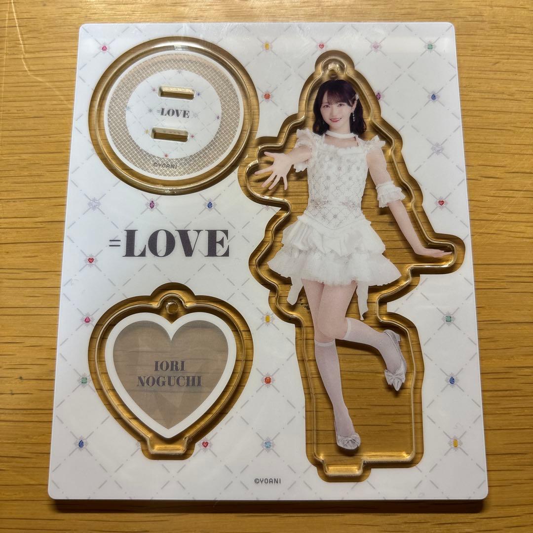野口衣織 ＝LOVE イコラブ アクリルスタンド アクスタ 8周年宝石衣装