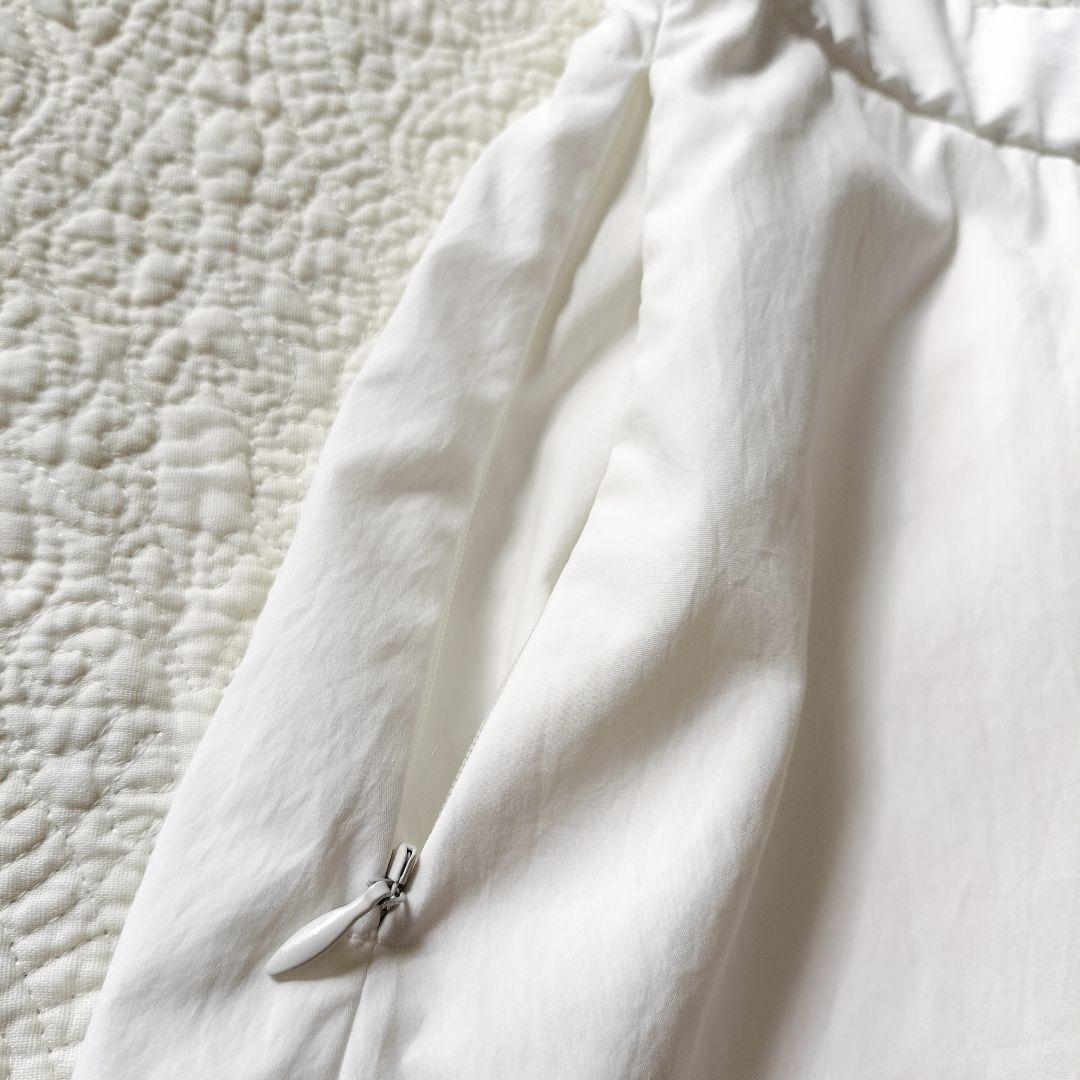 新品】 UN3D. アンスリード レイヤーパーツスカート 白 ホワイト 36