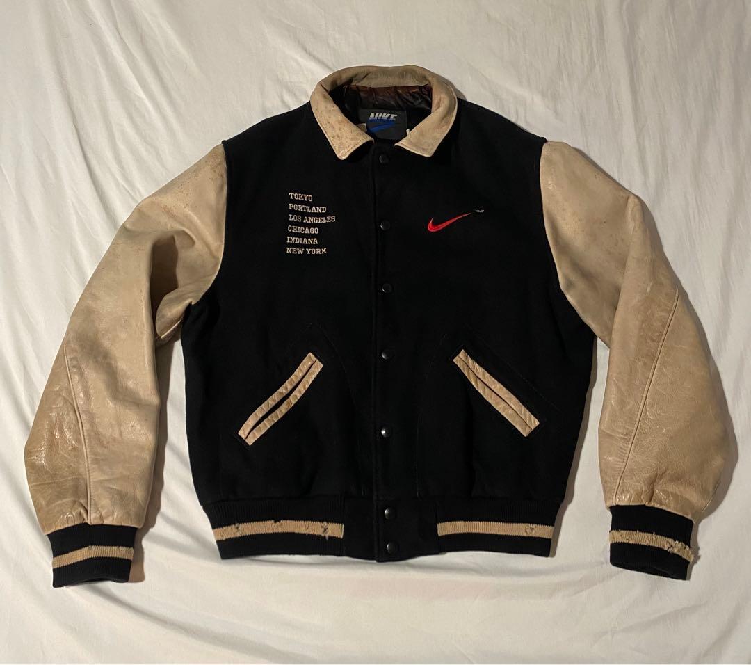 90's NIKE hoop hop tour スタジャン ヴィンテージ - メルカリ