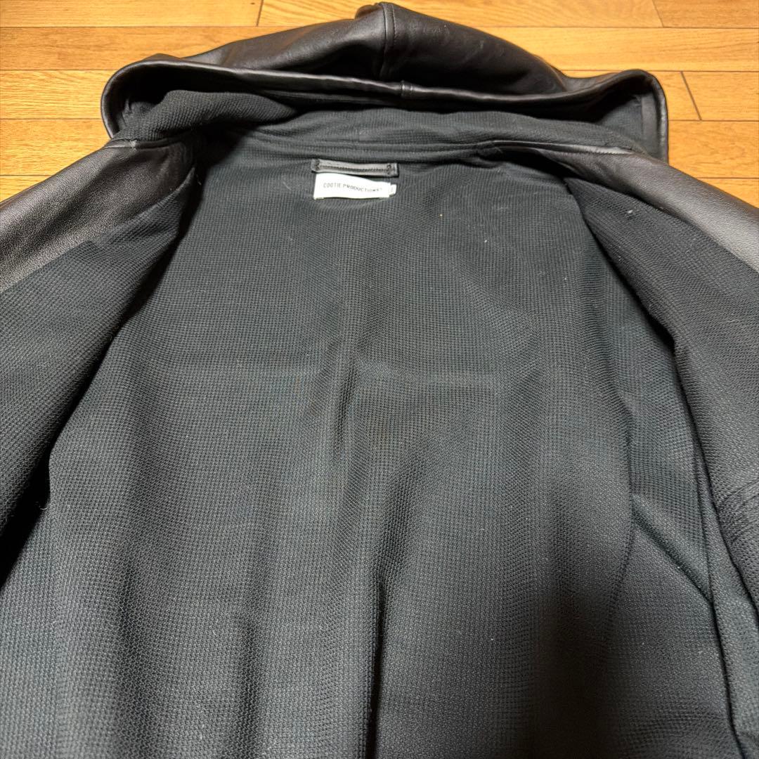 本日限定値下げ クーティーレザージップパーカー ラムスキン - メルカリ